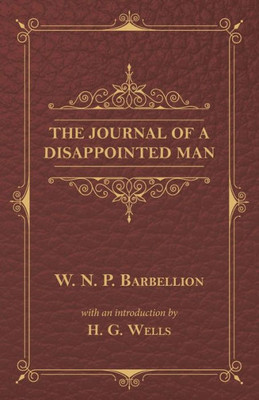 The Journal Of A Disappointed Man The Journal Of A Disappointed Man