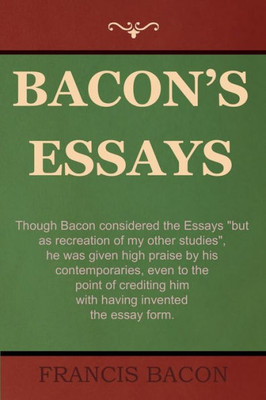 Bacon'S Essays