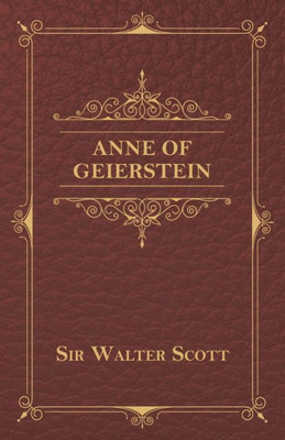Anne Of Geierstein