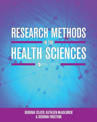 Research Methods In The Health Sciences