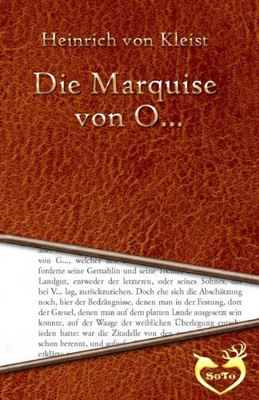Die Marquise Von O... (German Edition)