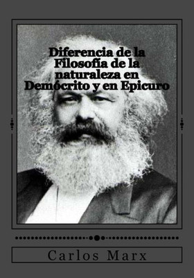 Diferencia De La Filosofía De La Naturaleza En Demócrito Y En Epicuro (Spanish Edition)