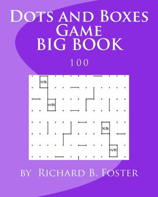 Dots And Boxes Game Big Book: 100