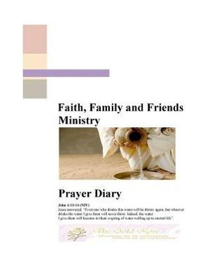Faith, Family And Friends Ministry Prayer Diary