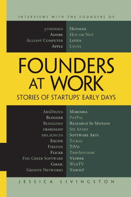 Founders At Work: Stories Of Startups' Early Days