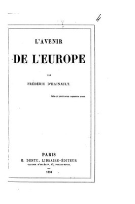 L'Avenir De L'Europe (French Edition)