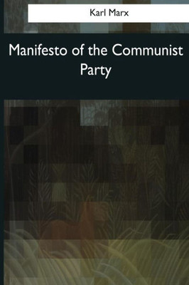 Manifesto Of The Communist Party