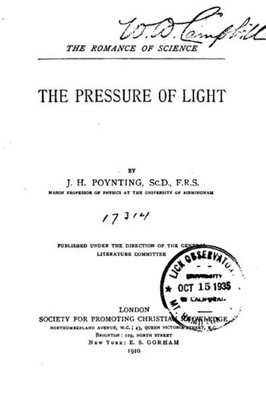 The Pressure Of Light