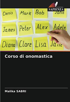 Corso di onomastica (Italian Edition)