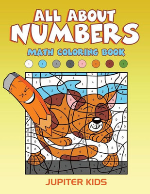 All About Numbers: Math Coloring Book