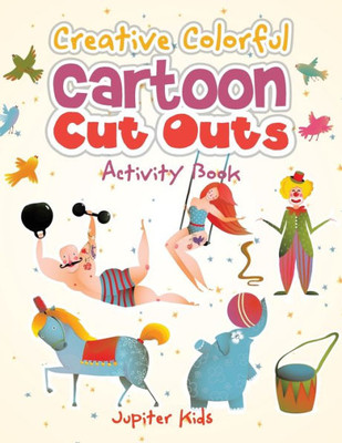 Creative Colorful Cartoon Cut Outs Activity Book