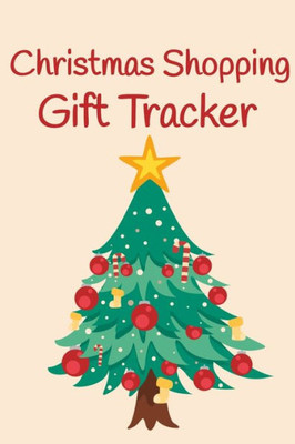 Christmas Shopping Gift Tracker: Christmas Tree Design