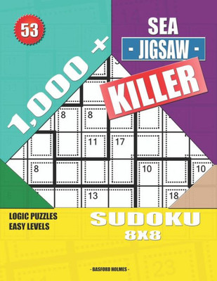 1,000 + Sea jigsaw killer sudoku 8x8: Logic puzzles easy levels