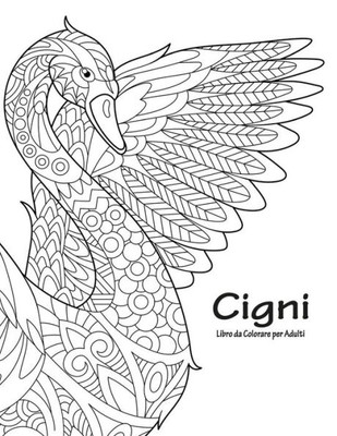 Cigni Libro da Colorare per Adulti 1 (Italian Edition)