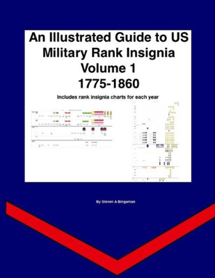An Illustrated Guide to US Military Rank Insignia Volume 1 1775-1860: A year by year guide to US rank insignia