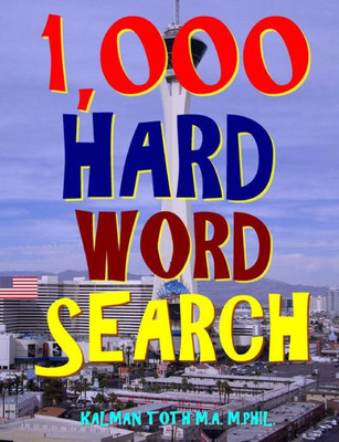 1,000 Hard Word Search: Puzzles to Improve Your IQ