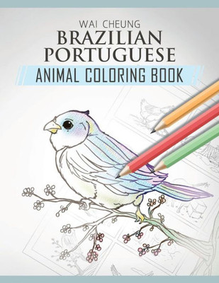 Brazilian Portuguese Animal Coloring Book