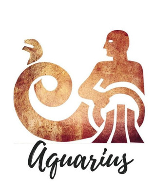 Aquarius: Cornell Notes, 150 pages, Design Brown