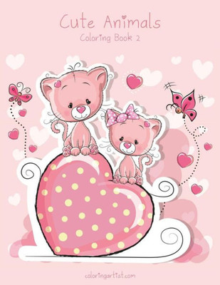 Cute Animals Coloring Book 2