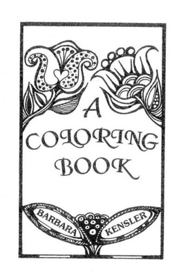 A Coloring Book: A fun coloring book of creative hand-drawn images and designs!