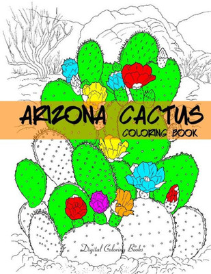 Arizona Cactus Coloring Book