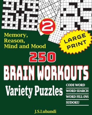 250 Brain Workouts Variety Puzzles (Volume 2)