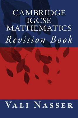 Cambridge IGCSE Mathematics: Revision Book