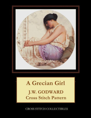 A Grecian Girl: J.W. Godward Cross Stitch Pattern
