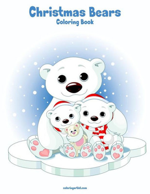 Christmas Bears Coloring Book 1