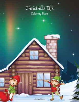 Christmas Elfs Coloring Book 1