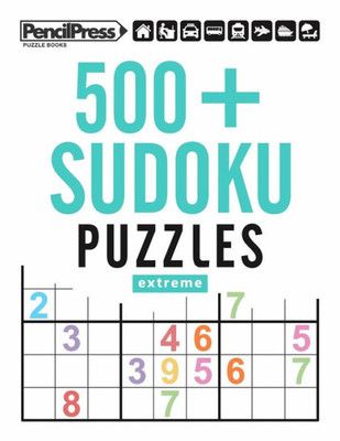 500+ Sudoku Puzzles Extreme: Sudoku Puzzle Book Extreme (with answers)