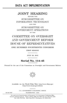 DATA Act implementation