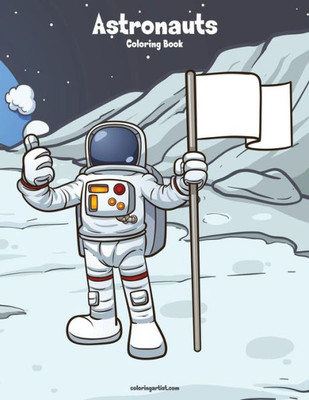 Astronauts Coloring Book 1