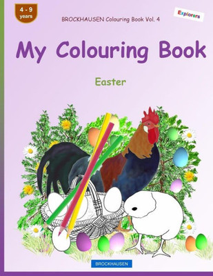 BROCKHAUSEN Colouring Book Vol. 4 - My Colouring Book: Easter