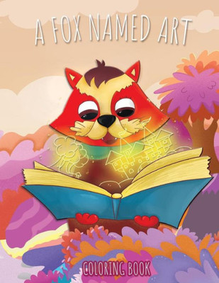 A fox named ART: Coloring book