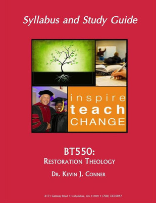 BT550: Restoration Theology