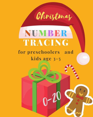 0-20 Number tracing for Preschoolers and kids Ages 3-5: Book for kindergarten.100 pages , size 8X10 inches . Tracing game and coloring pages . ... theme work book. red hat , orange cover