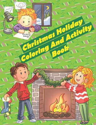 Christmas Holiday Coloring And Activity Book