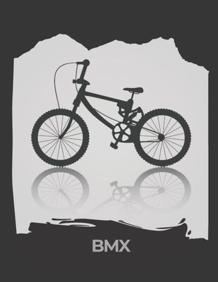 BMX: cahier de note ligné noir et blanc (French Edition)