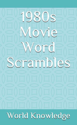 1980s Movie Word Scrambles