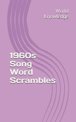1960s Song Word Scrambles