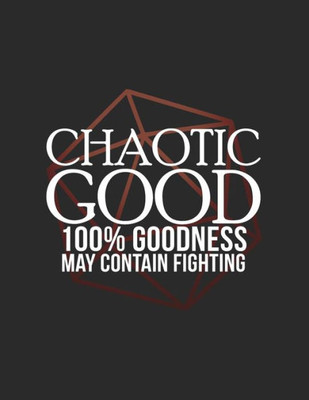 Chaotic Good: RPG Alignment Themed Mapping and Notes Book