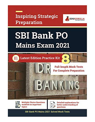 SBI PO Mains 2021 8 Mock Tests For Complete Preparation