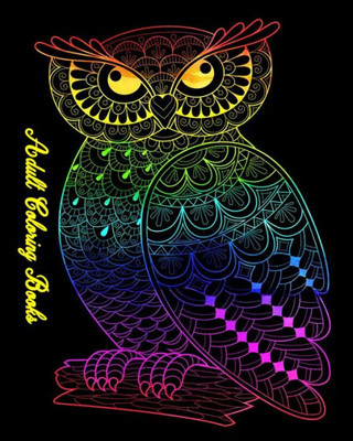 Adult Coloring Books: Gorgeous Cats and Owls