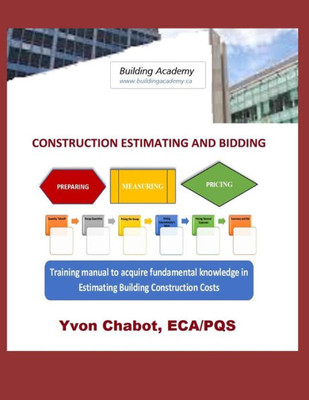 CONSTRUCTION ESTIMATING AND BIDDING: Training manual to acquire fundamental knowledge in estimating building construction costs