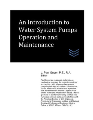 An Introduction to Water System Pumps Operation and Maintenance