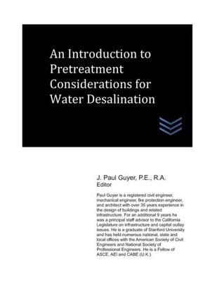 An Introduction to Pretreatment Considerations for Water Desalination