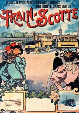 Carnet Blanc, Affiche Train-Scotte Automobile (Bnf Affiches) (French Edition)