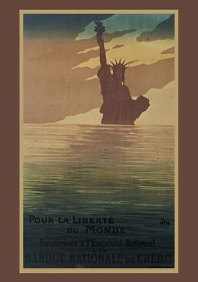 Carnet Ligné Statue de la Liberté (Bnf Affiches) (French Edition)