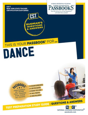 Dance (CST-7): Passbooks Study Guide (New York State Teacher Certification Exam)